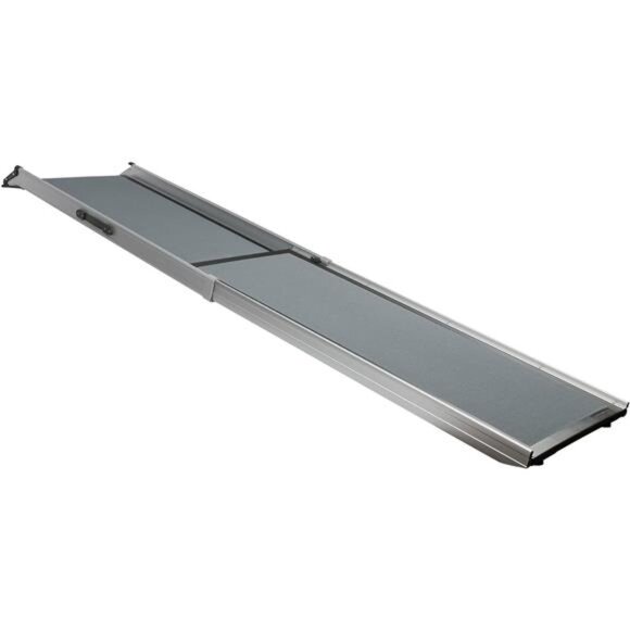 Deluxe Telescoping Pet Ramp X-Large47 in.-87 in.Portable Lightweight Aluminum